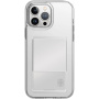 UNIQ Air Fender prozoren ovitek z žepom za kartice za iPhone 15 Pro Max - prozoren