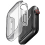 UNIQ Garde Hybrid ovitek z zaščito zaslona za Apple Watch 46mm - dimno