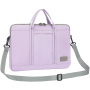 COOLBELL CB-2125 torba z naramnico za iPad do 13" / MacBook do 14" - vijolična