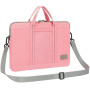 COOLBELL CB-2125 torba z naramnico za iPad do 13" / MacBook do 14" - roza