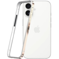 Zaščitni okvir za iPhone 16 Plus - zlat