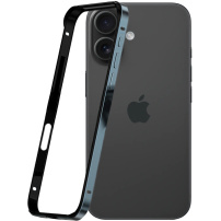 Zaščitni okvir za iPhone 16 Plus - temno moder