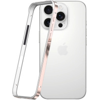 Zaščitni okvir za iPhone 16 Pro Max - rožnato zlat