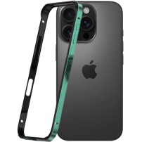 Zaščitni okvir za iPhone 16 Pro Max - temno zelen