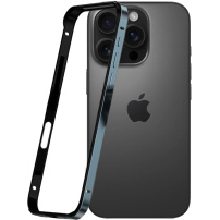 Zaščitni okvir za iPhone 16 Pro Max - temno moder