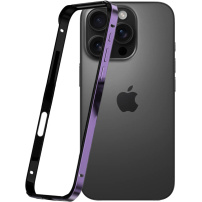 Zaščitni okvir za iPhone 16 Pro Max - vijoličen