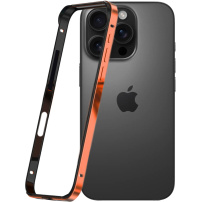 Zaščitni okvir za iPhone 16 Pro Max - oranžen