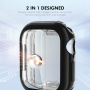 ENKAY ovitek iz mehke plastike z zaščito zaslona za Apple Watch 46mm - prozoren
