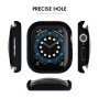 ENKAY maten ovitek s kaljenim steklom za Apple Watch 46mm - petrolejska
