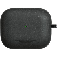 Ovitek z zložljivim stojalom in karabinom za AirPods Pro 3 - temno siv