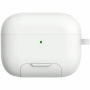 Ovitek z zložljivim stojalom in karabinom za AirPods Pro 3 - bel