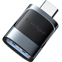 ESSAGER ES-XL03 polnilni in podatkovni adapter - USB-A na USB-C - siv