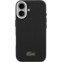 Lacoste Iconic Petit Pique Metal Logo ovitek z MagSafe za iPhone 17 - črn