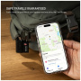 FIXED Tag Lock pametni lokator v slogu ključavnice na kodo s podporo Find My in TSA za pritrditev na kovček - črn