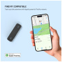 FIXED Tag Bikee pametni lokator s podporo Find My za pritrditev na kolo - črn