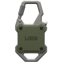 UAG Monarch super trpežen ovitek s karabinom za AirTag 1 / 2 - olivno zelen