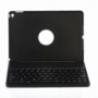 Aluminijasta prevleka Witspad z barvno osvetljeno tipkovnico Bluetooth za iPad 9,7" (2017/2018) / Pro 9,7" / Air 1 / 2 - črna