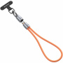 DUX DUCIS 2v1 silikonski polnilni in podatkovni kabel in pašček - USB-C na USB-C - 30 cm - oranžen