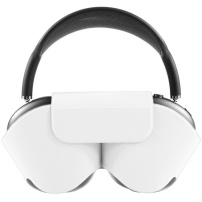 Zaščitni ovitek iz PU usnja za AirPods Max 1 / 2 - bel