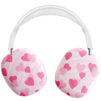 Ovitki za slušalke z vzorcem srčkov za AirPods Max 1 / 2 - roza