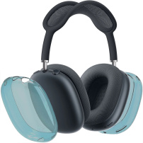 AhaStyle prozorni ovitki za slušalke AirPods Max 1 / 2 - modri