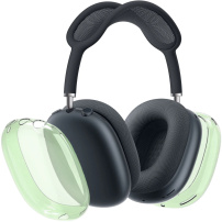 AhaStyle prozorni ovitki za slušalke za AirPods Max 1 / 2 - zeleni