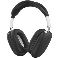 AhaStyle 4v1 silikonski ovitek za AirPods Max 1 / 2 - črn