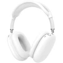 AhaStyle 4v1 silikonski ovitek za AirPods Max 1 / 2 - bel