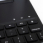 Aluminijasta prevleka Witspad z barvno osvetljeno tipkovnico Bluetooth za iPad 9,7" (2017/2018) / Pro 9,7" / Air 1 / 2 - črna