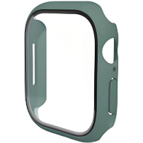 ENKAY maten ovitek s kaljenim steklom za Apple Watch 46mm - petrolejska