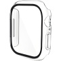 ENKAY sijajen ovitek s kaljenim steklom za Apple Watch 46mm - prozoren