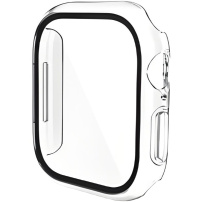 ENKAY sijajen ovitek s kaljenim steklom za Apple Watch 46mm - prozoren