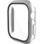 ENKAY metalni ovitek s kaljenim steklom za Apple Watch 46mm - srebrn