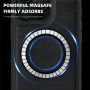 Zaščitni ovitek iz PU usnja z MagSafe za iPhone 16 Pro Max - temno siv