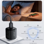 JOYROOM JR-TG7 Hitri polnilnik z vrati USB-C / USB-A - 33W - črn