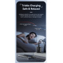 ESSAGER RC65WCF GaN hitri polnilnik z vrati 2x USB-C / USB-A - 65W - črn