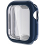 ENKAY ovitek iz mehke plastike z zaščito zaslona za Apple Watch 46mm - temno moder