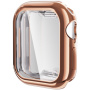 ENKAY ovitek iz mehke plastike z zaščito zaslona za Apple Watch 46mm - rožnato zlato