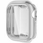 ENKAY ovitek iz mehke plastike z zaščito zaslona za Apple Watch 46mm - srebrn