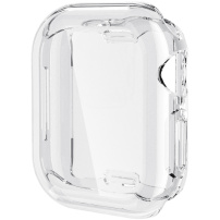 ENKAY ovitek iz mehke plastike z zaščito zaslona za Apple Watch 46mm - prozoren