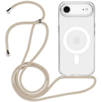 Prozoren ovitek z vrvico in MagSafe za iPhone Air - bež