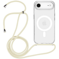 Prozoren ovitek z vrvico in MagSafe za iPhone Air - krem