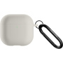 Native Union Active silikonski ovitek s karabinom za AirPods 4 / 5 - krem