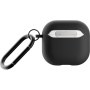 Native Union Active silikonski ovitek s karabinom za AirPods 4 / 5 - črn