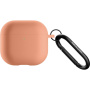 Native Union Active silikonski ovitek s karabinom za AirPods 4 / 5 - mareličen