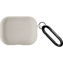 Native Union Active silikonski ovitek s karabinom za AirPods Pro 3 - krem