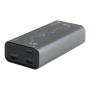 Tactical Squad Company prenosna baterija z 2x USB-C vrati - 10 000 mAh - siva