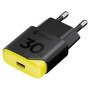 Tactical Minimi GaN adapter za hitro polnjenje z vhodom USB-C - 30W - črn