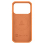 Tactical Velvet Smoothie silikonski ovitek z MagSafe za iPhone 17 Pro - oranžen