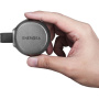 ENERGEA AluMag Trio 2 3v1 zložljiv brezžični MagSafe polnilnik za iPhone / Apple Watch / AirPods - 25W - temno siva